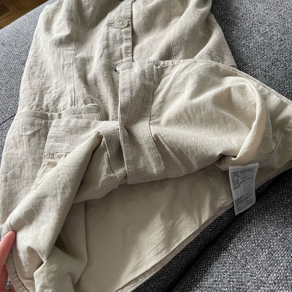 A&F Mara Linen-Blend vest mini dress - Picture 8 of 12